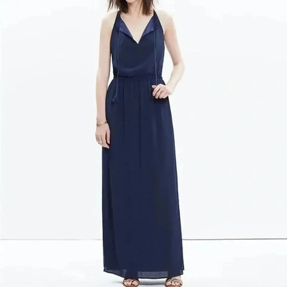 Madewell Dresses & Skirts - Madewell Maxi Tassel Tie Dress Size 0